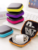 Random<b style="color:White;"><font size="1"> -</font></b>Color<b style="color:White;"><font size="1"> -</font></b>Earphone Storage Bag 1pc