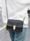 Metallic<b style="color:White;"><font size="1"> -</font></b>Detail Flap Crossbody Bag