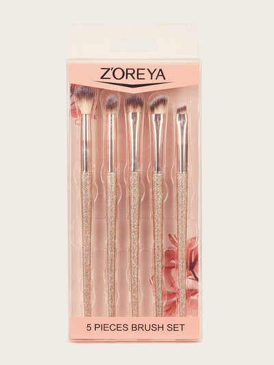 Glitter<b style="color:White;"><font size="1"> -</font></b>Eye Makeup Brush 5pack