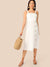 Single<b style="color:White;"><font size="1"> -</font></b>Breasted Tank Dress