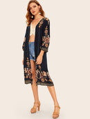 Tribal Print Kimono