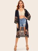 Tribal Print Kimono