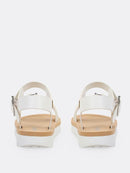 Single<b style="color:White;"><font size="1"> -</font></b>Band<b style="color:White;"><font size="1"> -</font></b>Buckled Ankle Low Flatform Sandals