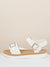 Single<b style="color:White;"><font size="1"> -</font></b>Band<b style="color:White;"><font size="1"> -</font></b>Buckled Ankle Low Flatform Sandals