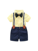 Toddler<b style="color:White;"><font size="1"> -</font></b>Boys<b style="color:White;"><font size="1"> -</font></b>Bow Tie Shirt With Shorts