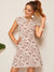 Confetti<b style="color:White;"><font size="1"> -</font></b>Heart Print Keyhole Dress