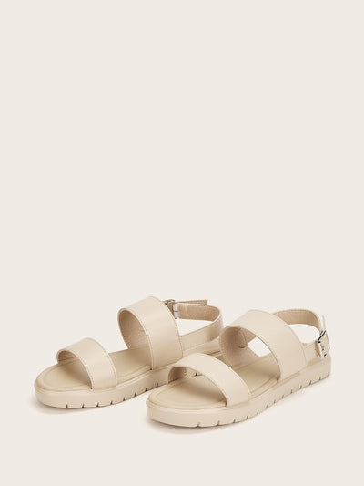 Two<b style="color:White;"><font size="1"> -</font></b>Part Flat Sandals