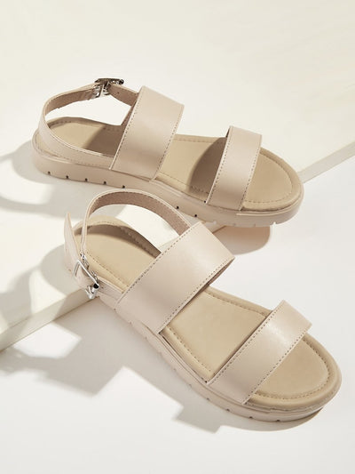 Two<b style="color:White;"><font size="1"> -</font></b>Part Flat Sandals