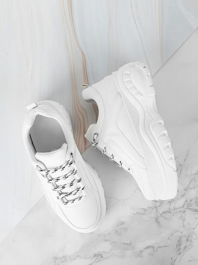 Lace-up Chunky Sneakers