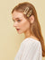 Glitter<b style="color:White;"><font size="1"> -</font></b>Detail<b style="color:White;"><font size="1"> -</font></b>Transparent Hair Clip 2pcs