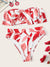 Random<b style="color:White;"><font size="1"> -</font></b>Graphic<b style="color:White;"><font size="1"> -</font></b>Layered Ruffle Bandeau Bikini Set