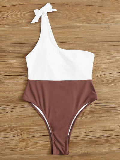 Two<b style="color:White;"><font size="1"> -</font></b>Tone<b style="color:White;"><font size="1"> -</font></b>One Piece Swimwear