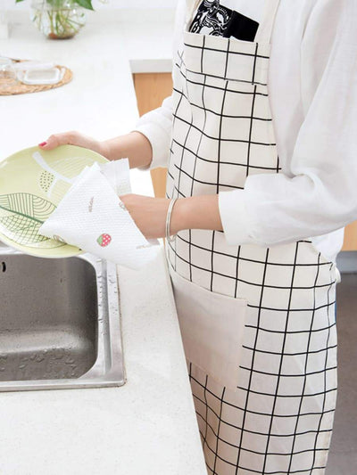 Geometric<b style="color:White;"><font size="1"> -</font></b>Pattern Apron 1pcc