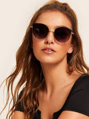 Metal Frame Sunglasses