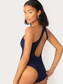 Cut-out<b style="color:White;"><font size="1"> -</font></b>Low<b style="color:White;"><font size="1"> -</font></b>Back One Piece Swimwear