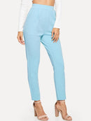 Pocket<b style="color:White;"><font size="1"> -</font></b>Side Solid Textured Pants