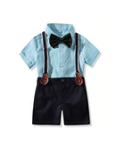 Toddler<b style="color:White;"><font size="1"> -</font></b>Boys<b style="color:White;"><font size="1"> -</font></b>Bow Tie Shirt With Shorts