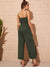 Side<b style="color:White;"><font size="1"> -</font></b>Split Drawstring Waist Cami Jumpsuit