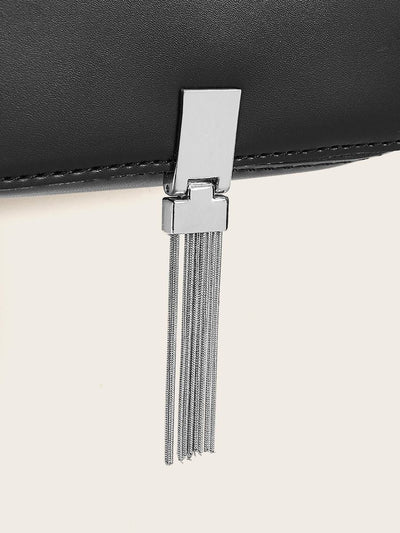 Tassel<b style="color:White;"><font size="1"> -</font></b>Decor Chain Crossbody Bag