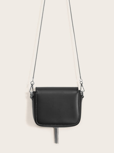 Tassel<b style="color:White;"><font size="1"> -</font></b>Decor Chain Crossbody Bag