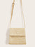 Faux<b style="color:White;"><font size="1"> -</font></b>Pearl Decor Woven Bag