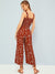 Ditsy<b style="color:White;"><font size="1"> -</font></b>Floral Shirred Cami Jumpsuit