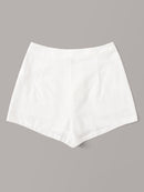 Button<b style="color:White;"><font size="1"> -</font></b>Fly Patch Pocket Shorts